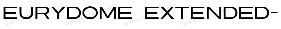 Eurydome Extended字体转换